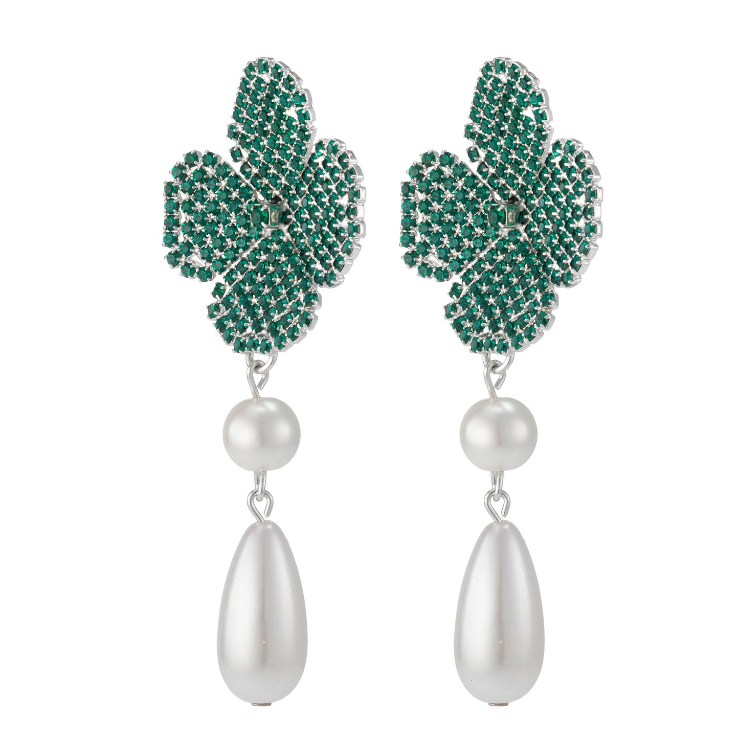 FFLOW X BY ANABELLE - LIV ROSIE PERLA DOUBLE MOTIF EMERALD