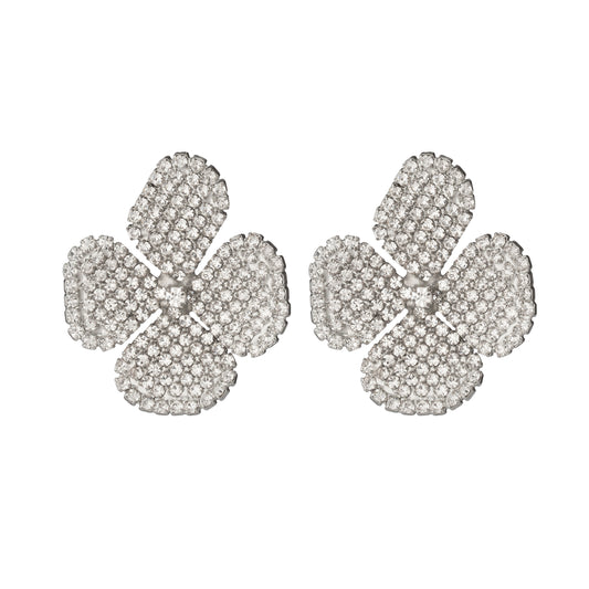 LIV ROSIE CRYSTAL MINI FLOWER EARRING