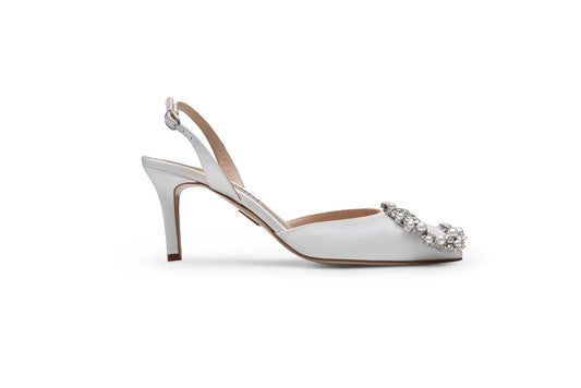AMOR PERLA WHITE MID SILK