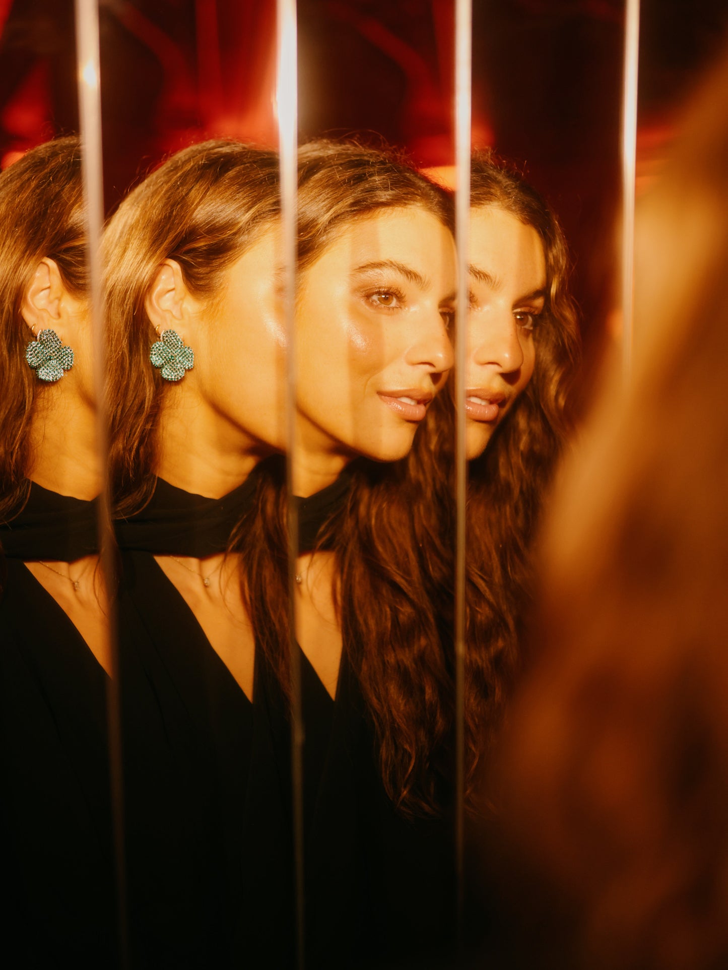 FFLOW X BY ANABELLE - LIV ROSIE MINI EMERALD