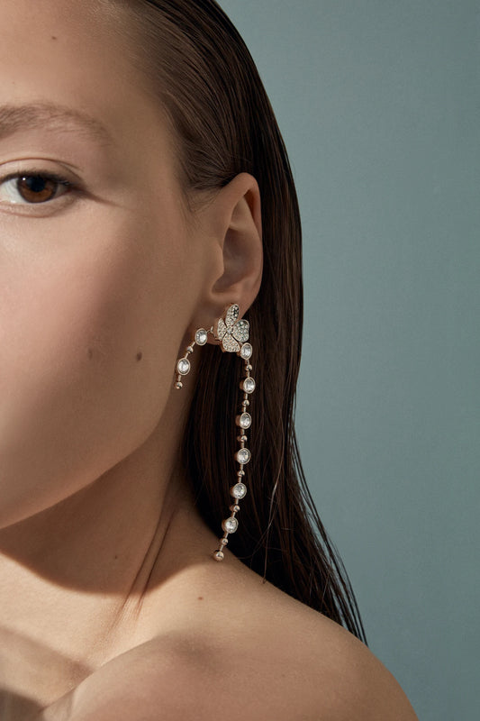 PRE ORDER - EMILIA SILVER DROP EARRINGS