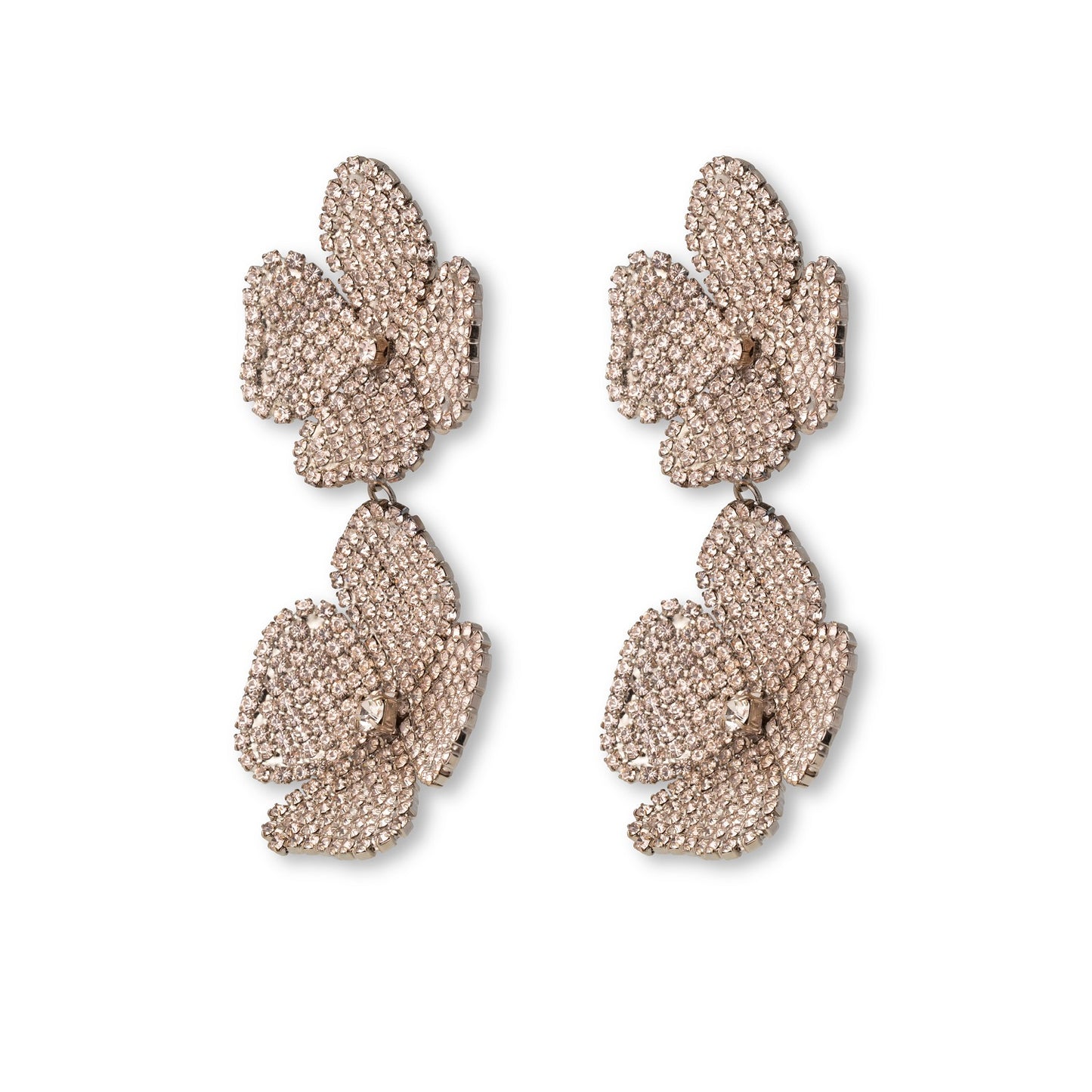 LIV ROSIE FLOWER EARRING GOLD TWO MOTIFS - PRE ORDER