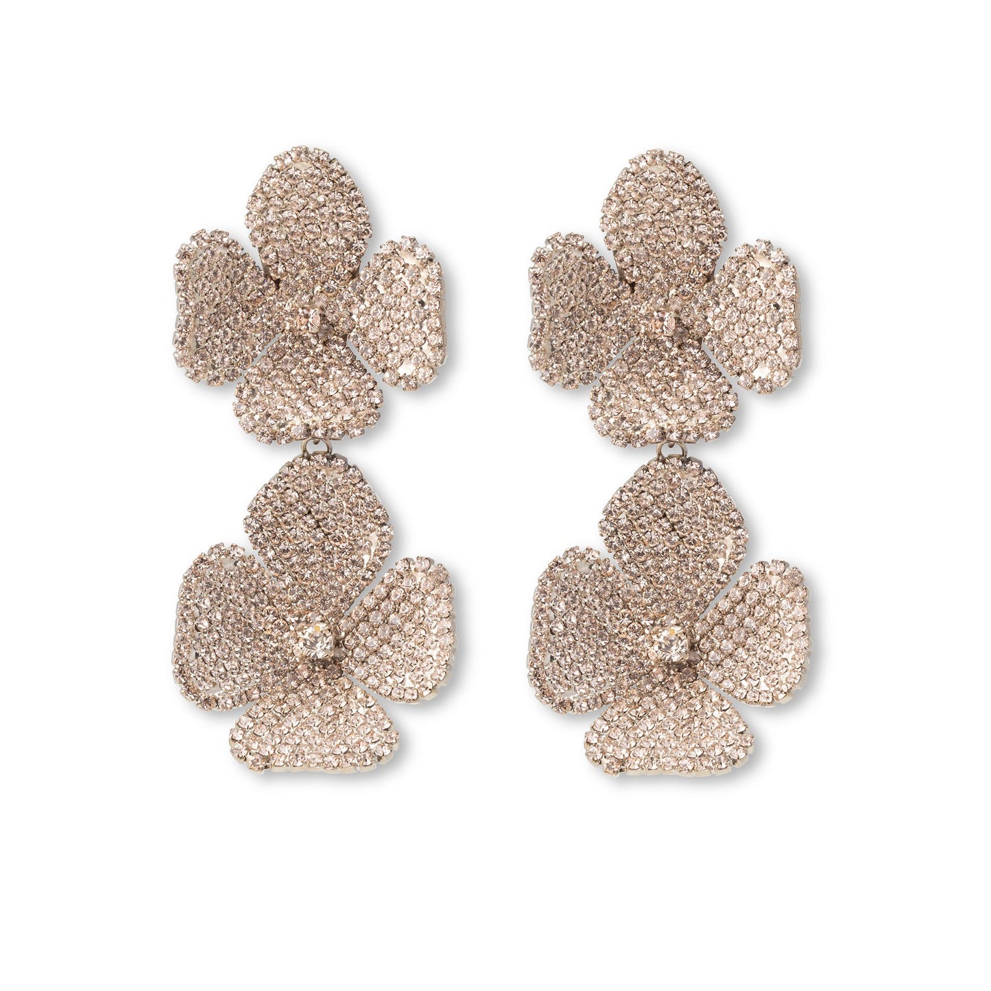 LIV ROSIE FLOWER EARRING GOLD TWO MOTIFS - PRE ORDER