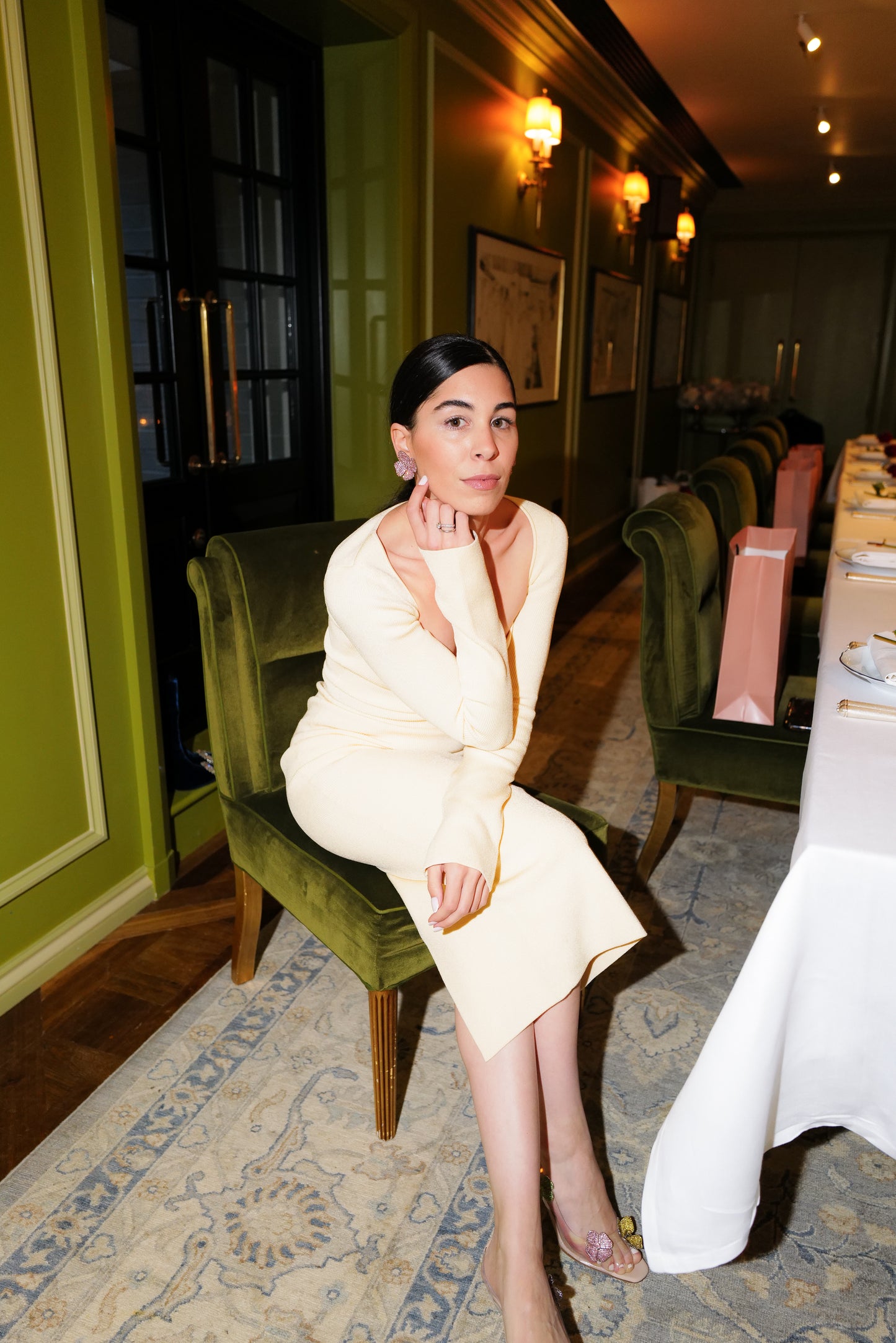 LIV ROSIE BARBIE PINK MINI FLOWER EARRING