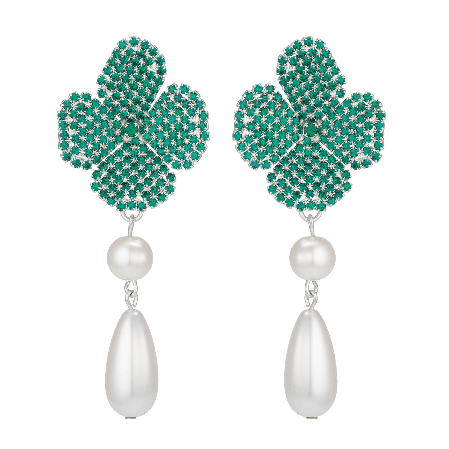 FFLOW X BY ANABELLE - LIV ROSIE PERLA DOUBLE MOTIF EMERALD