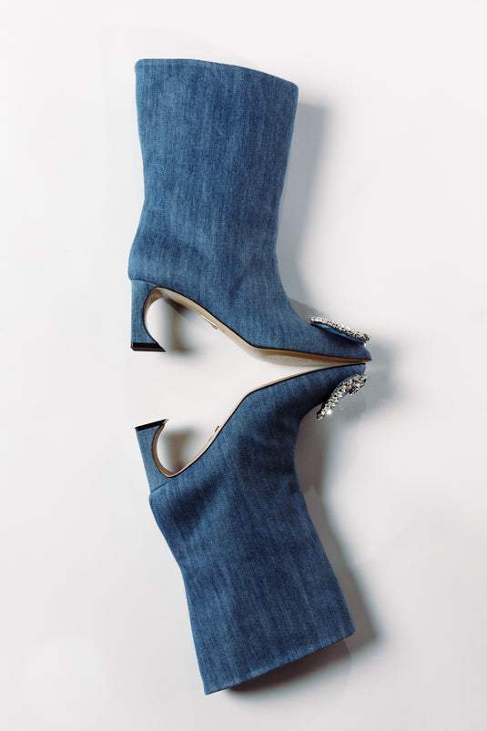 Anabelle Denim Playsuit main image 1