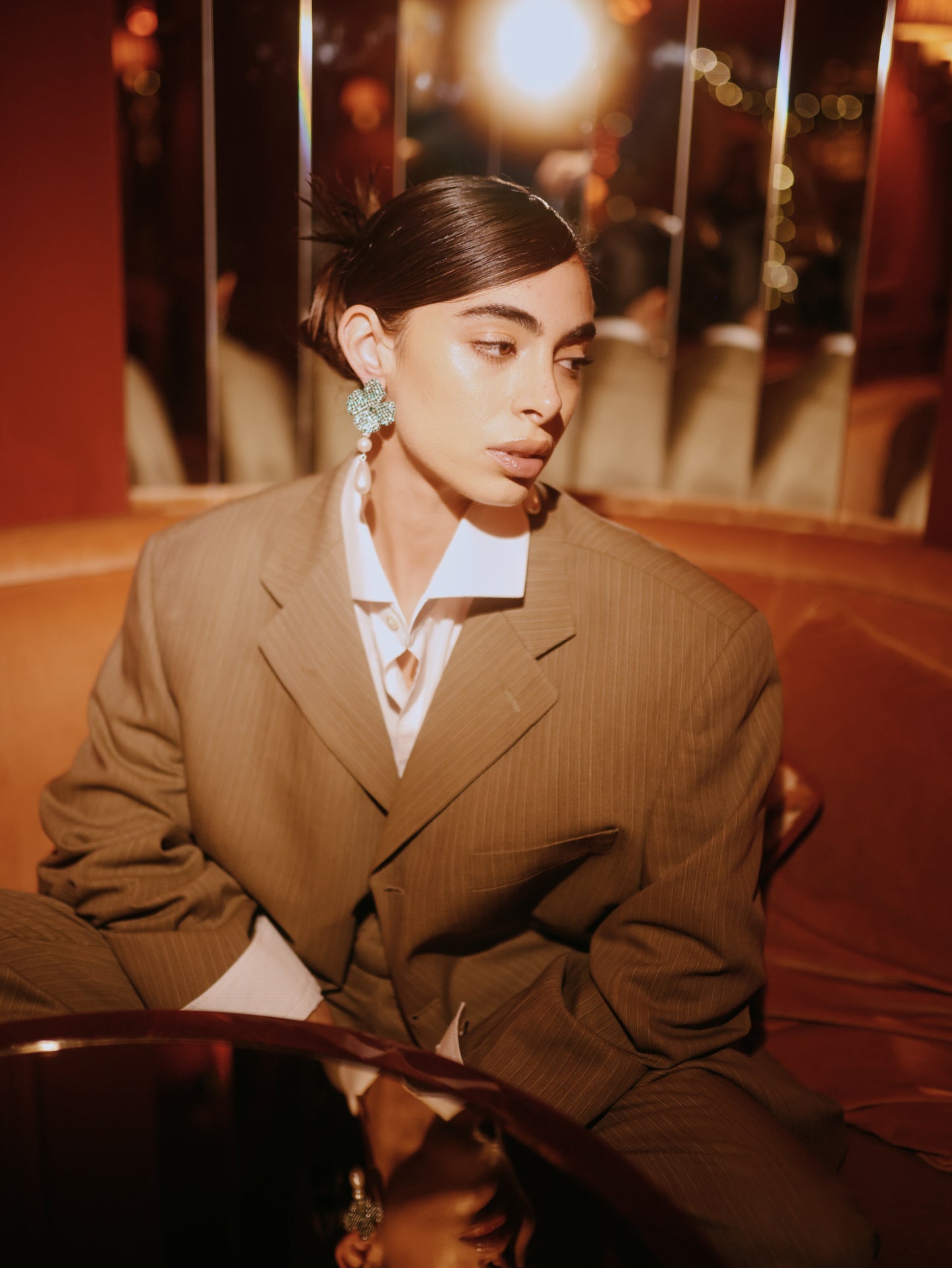 FFLOW X BY ANABELLE - LIV ROSIE PERLA DOUBLE MOTIF EMERALD