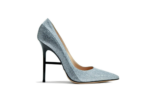 A SILVER & DARK SILVER SPARKLE