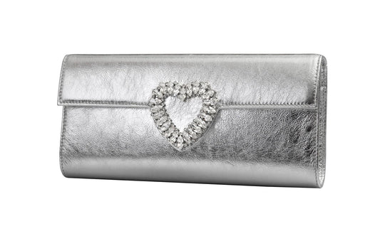 AMOR SILVER CLUTCH